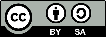 Creative Commons license Share-Alike CC BY-SA 4.0